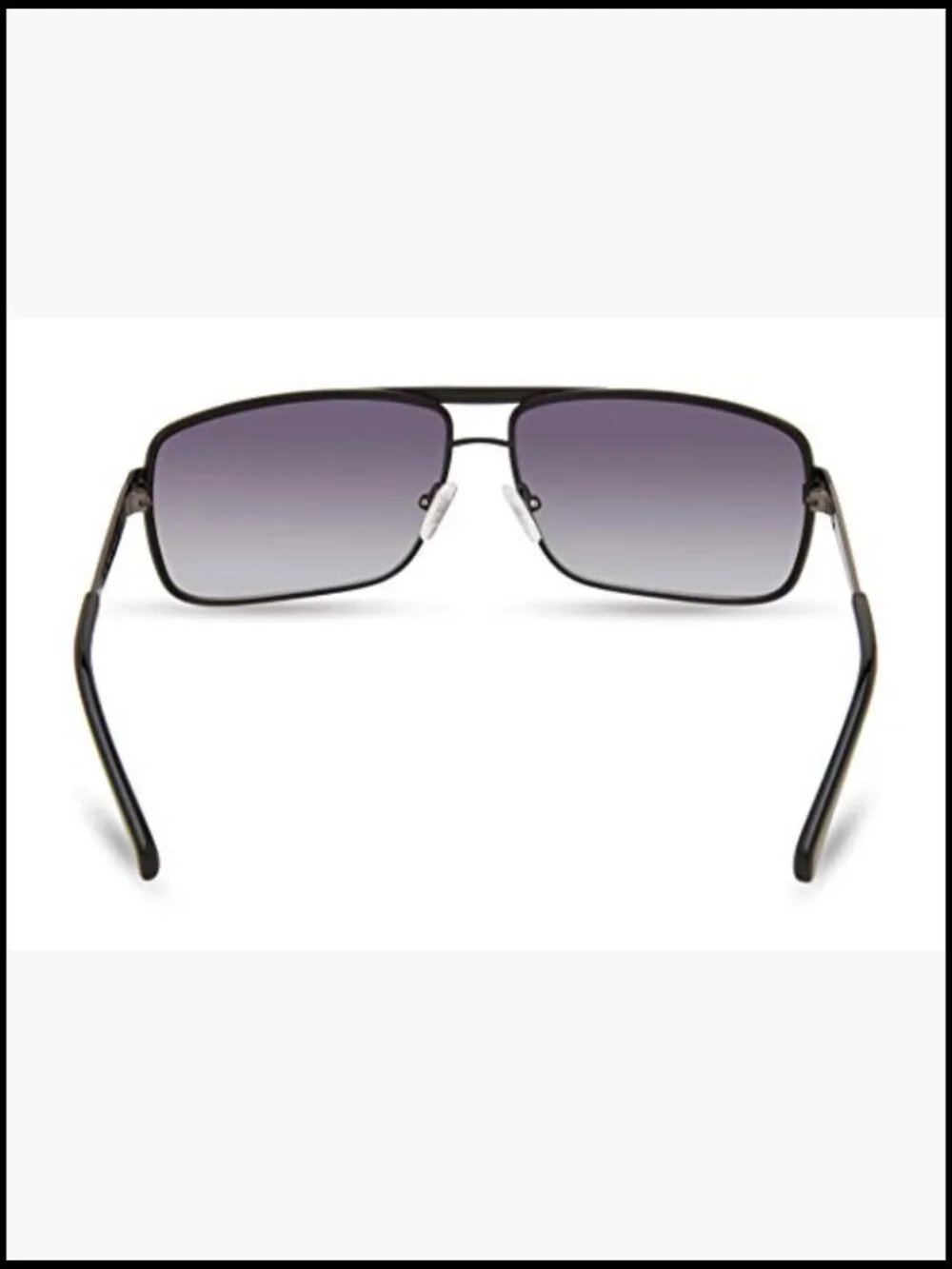 Metal Wrapped Navigator Pilot Sunglasses with Gradient Flash Lenses